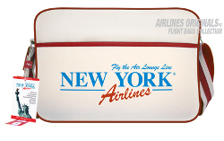 Sac Airlines Flight Retro Bag New York  