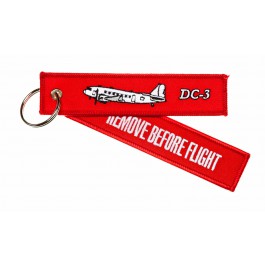 Porte-Clés Remove Before Flight DC-3