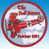 Patch  Fokker DR1 "The Red Baron"