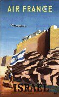 Affiche Air France Israël