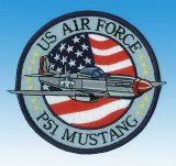 Patch  P-51 Mustang US AIR FORCE