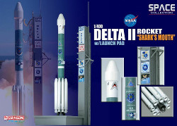Dragon Wings 56334 ULA Delta II Rocket, GPS-IIR-16, 2006, "Shark's Mouth"