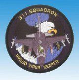 Patch F-16 Viper Keeper - 311 Squadron
