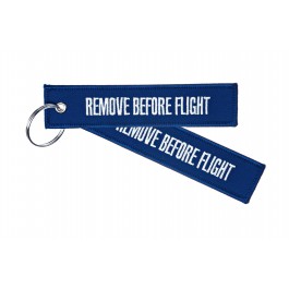 Porte-Clés Remove Before Flight (Blue)