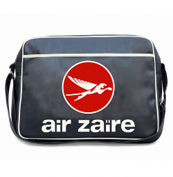 Flight Bag Air Zaïre ( Bleu Marine ) 